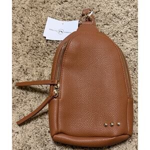 NWT Pretty Simple 3 Sisters Collection) Crossbody Bag Tan